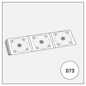 monotype monotypepressing cd audio dvd disc cover 6-panel digipack with 3 trays and pocket d73