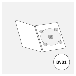 monotype monotypepressing cd audio dvd disc cover 4-panel digipack a5 with 1 tray dvd1