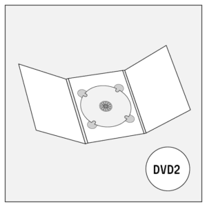 monotype monotypepressing cd audio dvd disc cover 6-panel digipack a5 with 1 tray in the middle dvd2