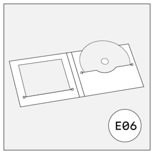 monotype monotypepressing cd audio dvd disc cover 6-panel digisleeve with cut for cd and booklet e06