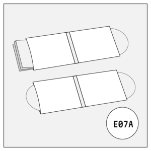 monotype monotypepressing cd audio dvd disc cover 4-panel digisleeve with 2 pockets – gatefold type e07a
