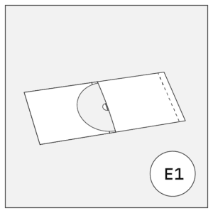 monotype monotypepressing cd audio dvd disc cover 4-panel digisleeve with pocket for cd e1
