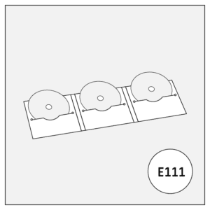 monotype monotypepressing cd audio dvd disc cover 6-panel digisleeve with 3 cuts e111