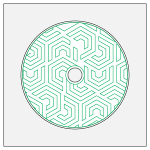 monotype monotypepressing cd audio dvd disc on body print pantone white base