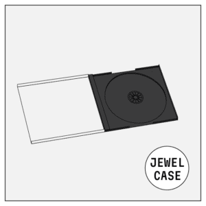 monotype monotypepressing cd audio dvd disc cover jewelcase transparent black