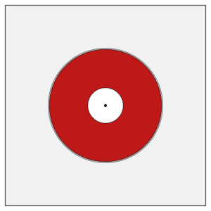 monotype monotypepressing vinyl colour solid red 8227