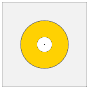 monotype monotypepressing vinyl colour solid yellow 8308