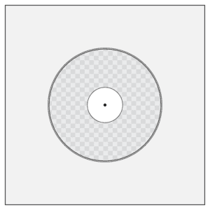 monotype monotypepressing vinyl colour transparent total clear 3771