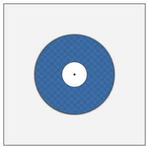 monotype monotypepressing vinyl colour transparent blue 9391