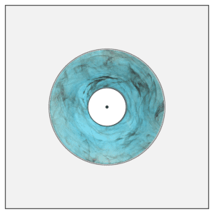 monotype monotypepressing vinyl colour effect galaxy blue