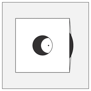 monotype monotypepressing vinyl innersleeve innerbag plain white