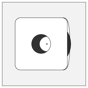 monotype monotypepressing vinyl innersleeve innerbag polylined white