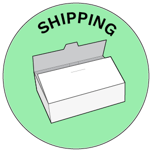 MonotypePressing FAQ shipping icon