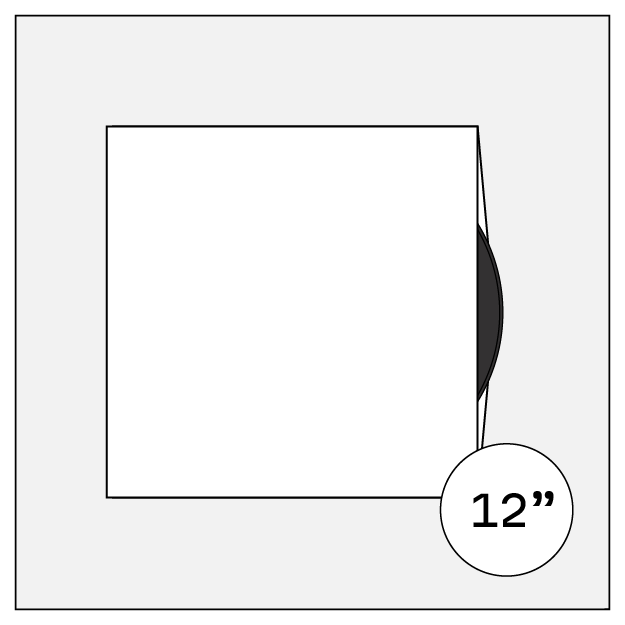 monotype monotypepressing vinyl innersleeve innerbag colour printed