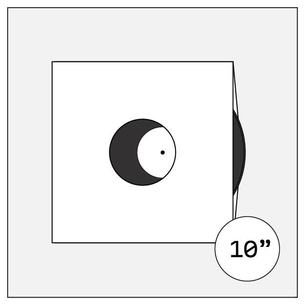monotype monotypepressing vinyl innersleeve innerbag discobag cmyk