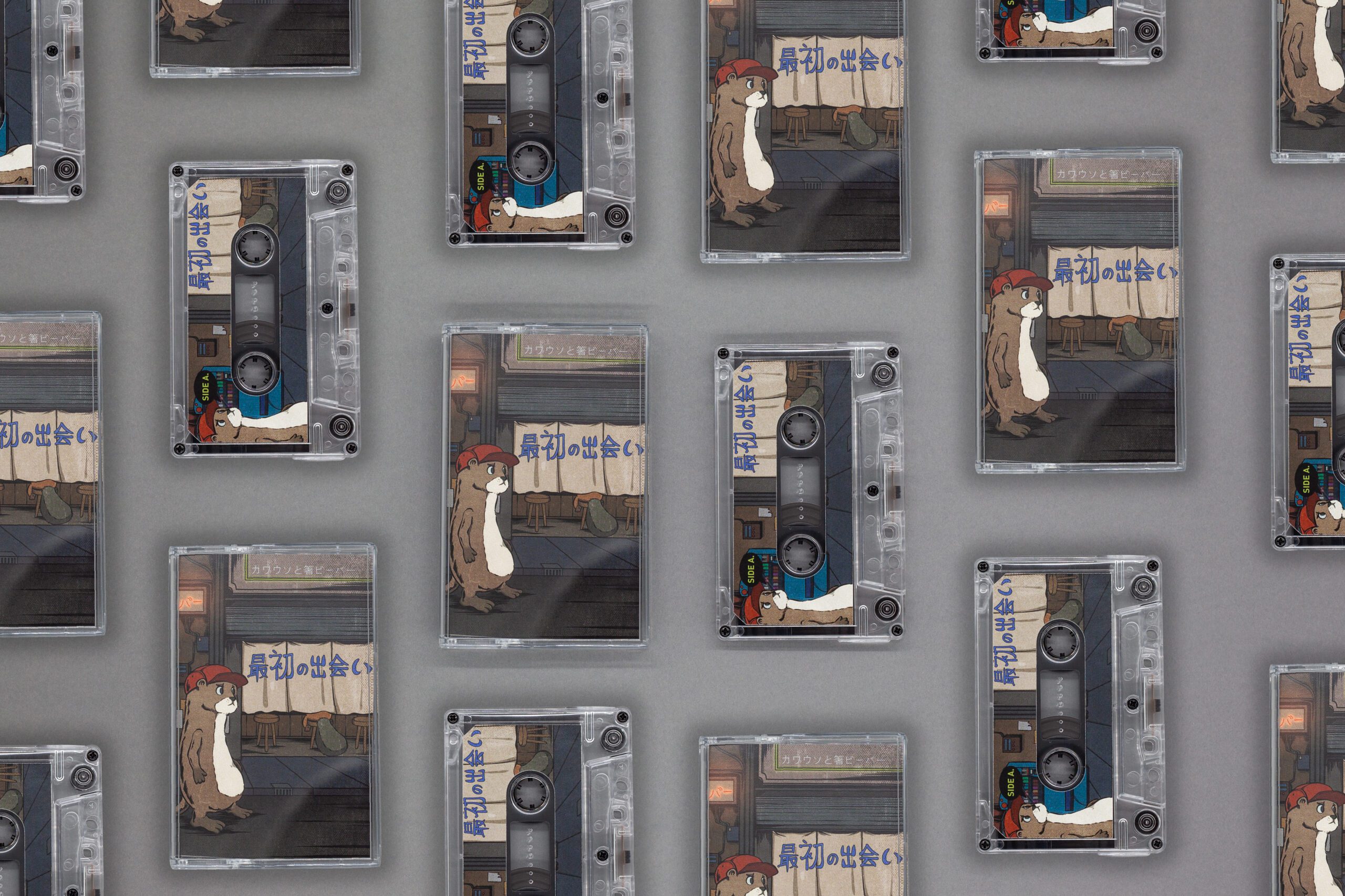 monotypepressing cassette transparent shell mcbox jcard