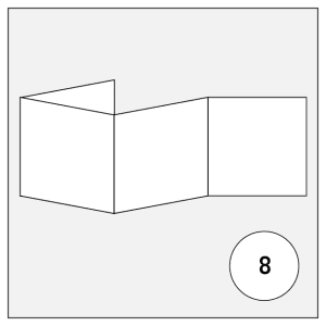 monotype monotypepressing booklet leporello 8 pages