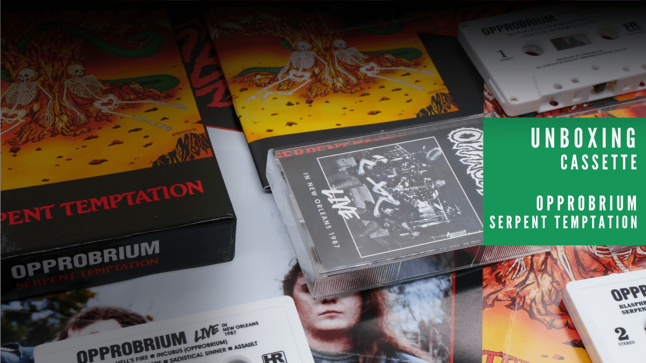 monotypepressing opprobrium unboxing cassette box