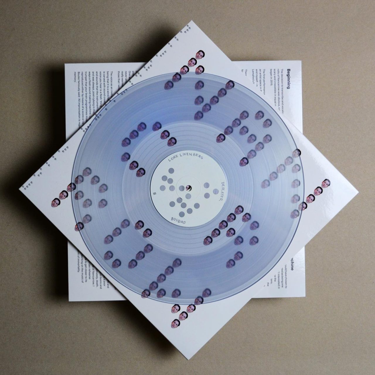 monotypepressing vinyl transparent outersleeve