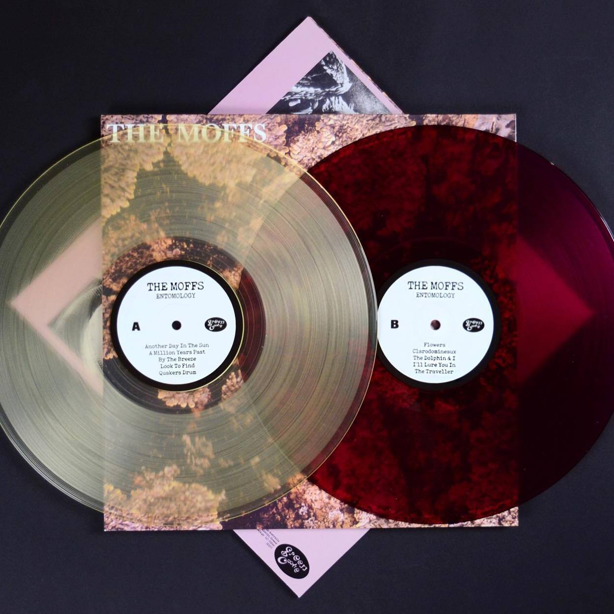 monotypepressing double vinyl transparent red outersleeve