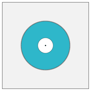 monotypepressing vinyl solid colour turquoise 8788